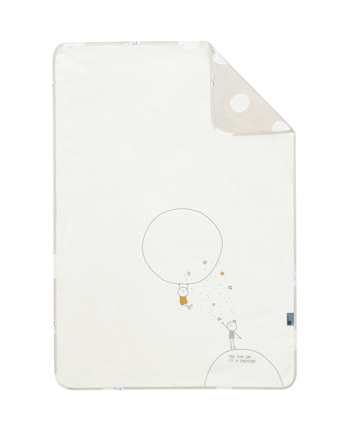 Manta punto<br>DREAMER GRIS