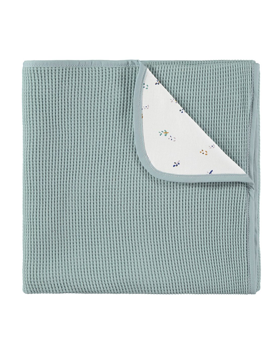 Manta Waffle<br> MENTA / LAVANDA