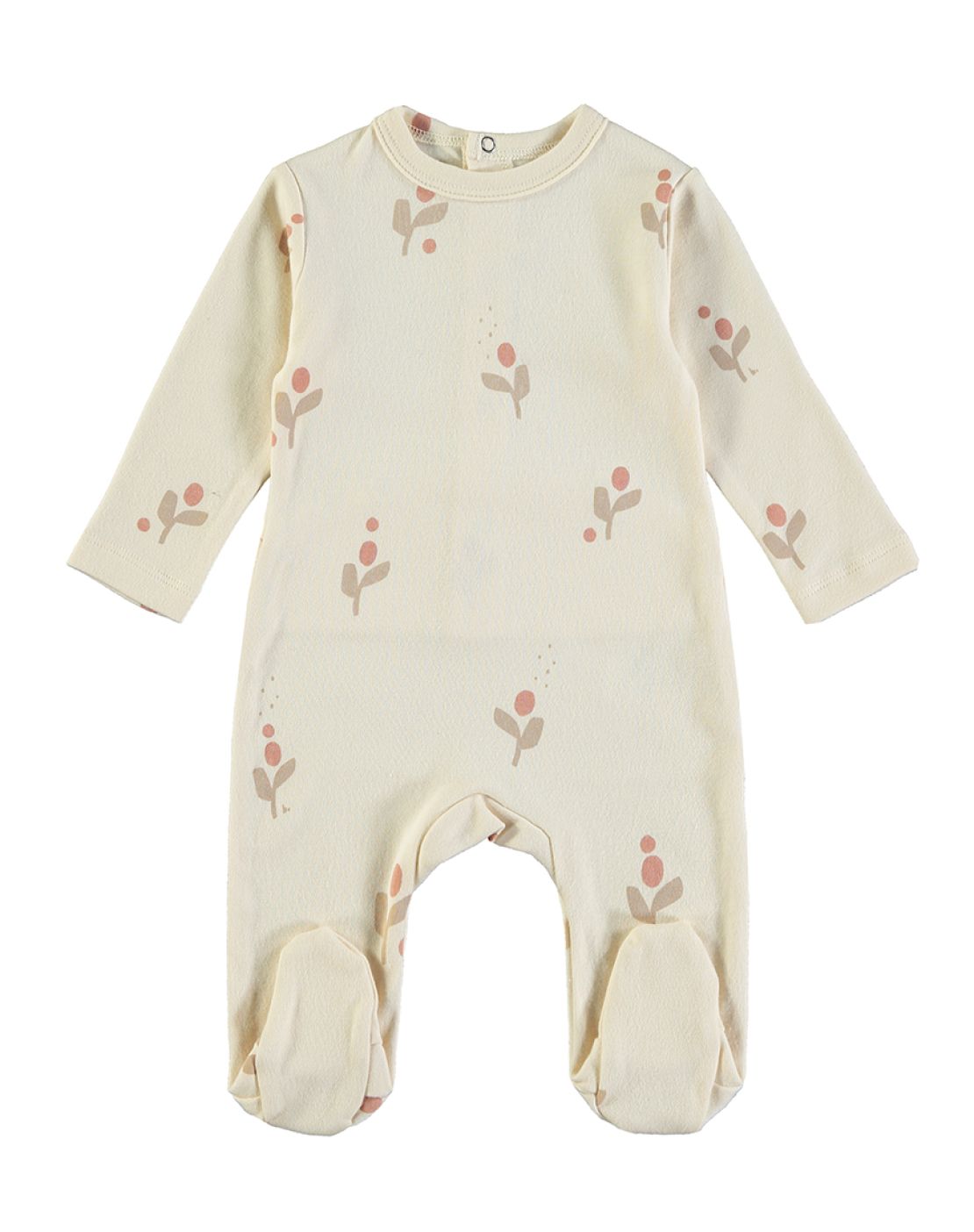 Mono con pies<br>FLOR CREAM