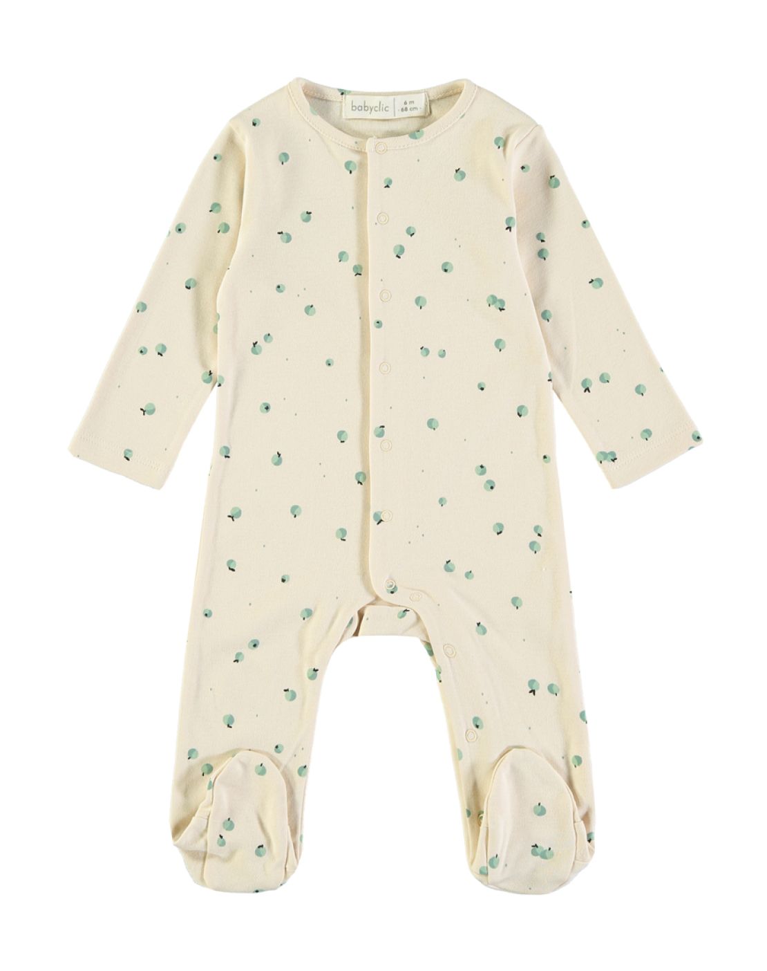 Mono con pies<br>LITTLE FRUIT GREEN