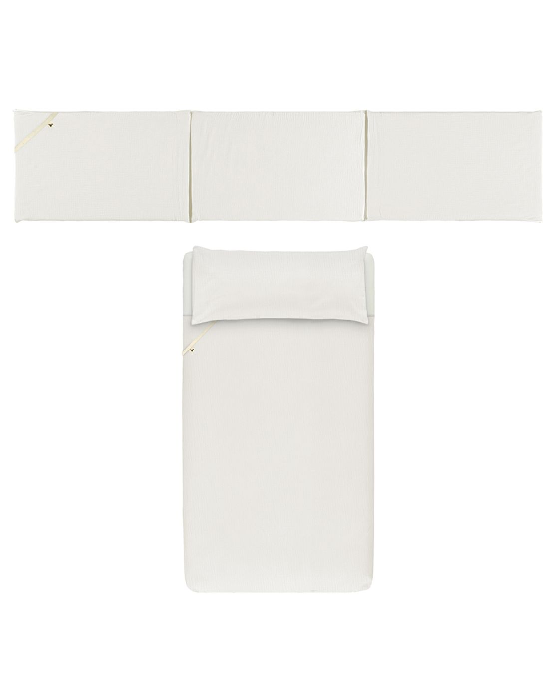 Pack nórdica + protector<br>PLAIN ECRU