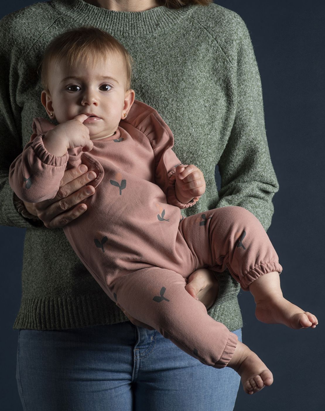 Pelele<br>FLOR VINTAGE PINK