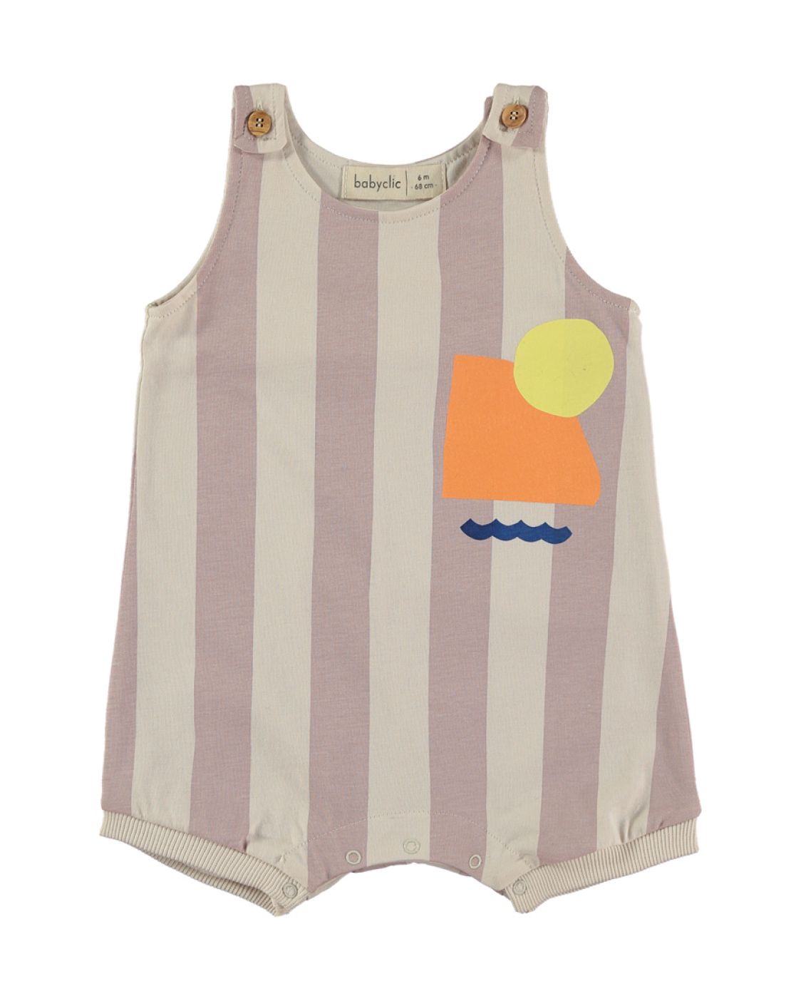 Pelele<br>STRIPES PINK