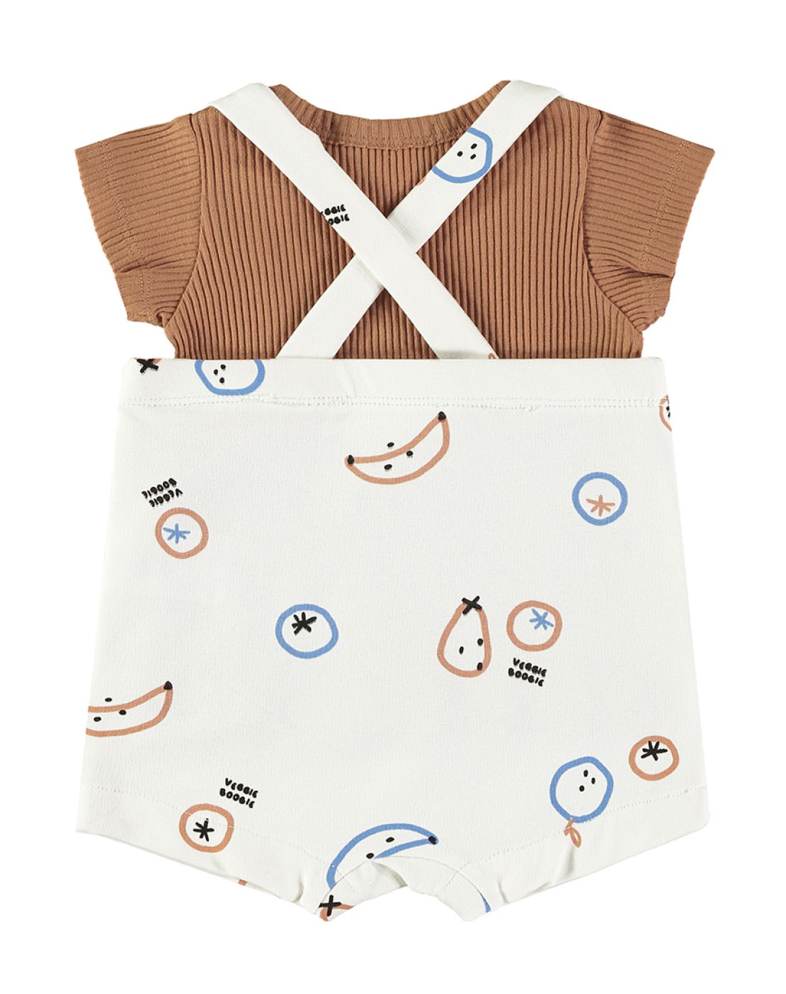 Peto + camiseta<br>Veggie Boogie