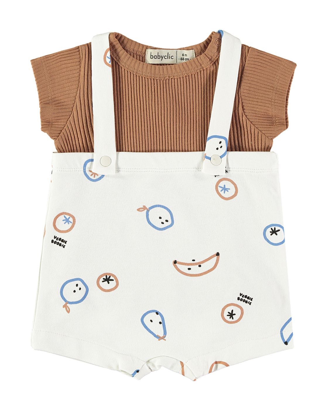 Peto + camiseta<br>Veggie Boogie