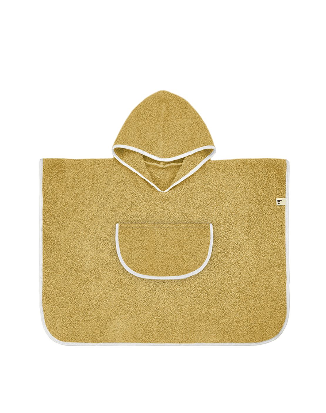 Poncho PLAIN MOSTAZA