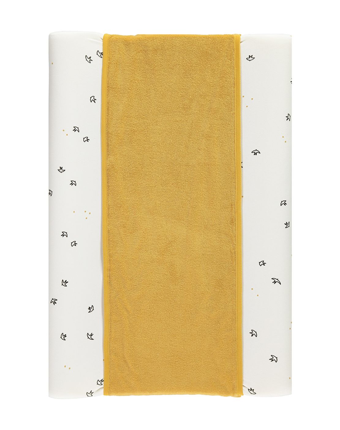 Protector ruzo para funda de cambiador<br>MOSTAZA