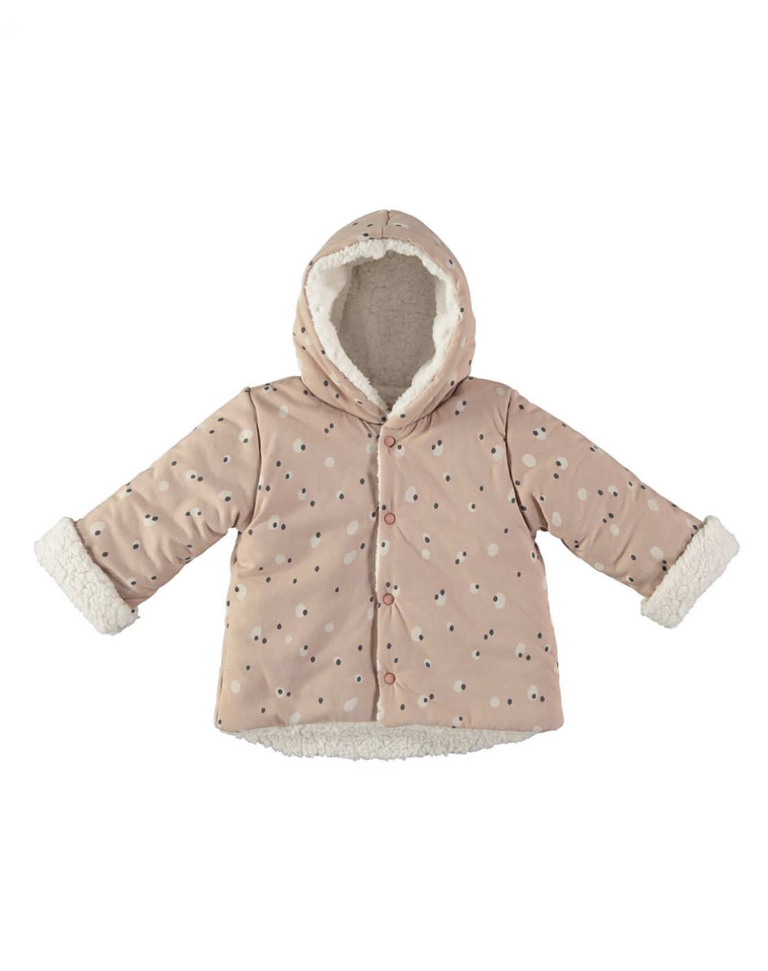 Chaqueta acolchada SPOTS ROSA