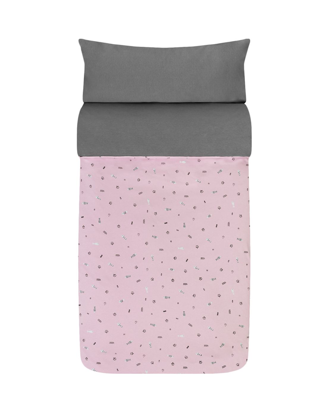 Saco nórdico cuna BOATS ROSA