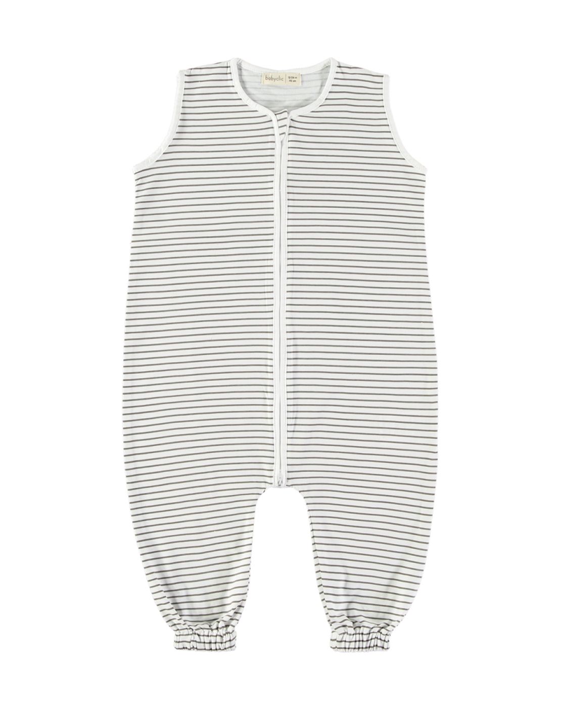 Saco para dormir con pies<br>RAYAS GRIS