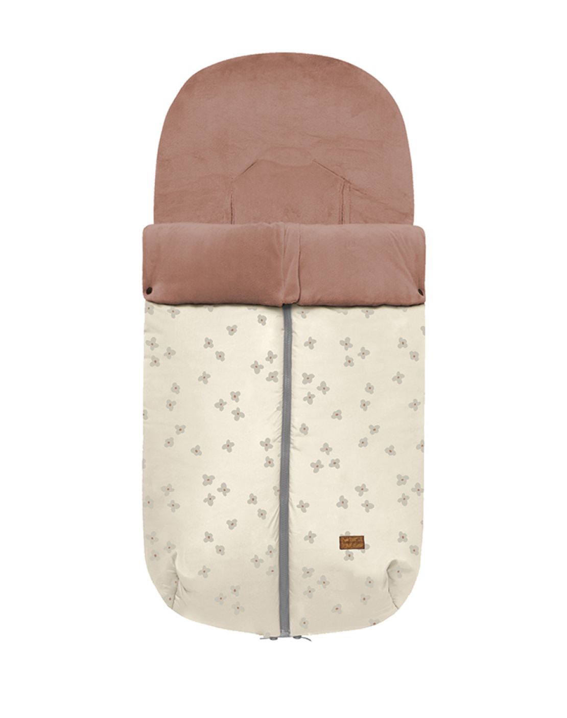 Saco silla BERGEN<br>FLOWER ECRU