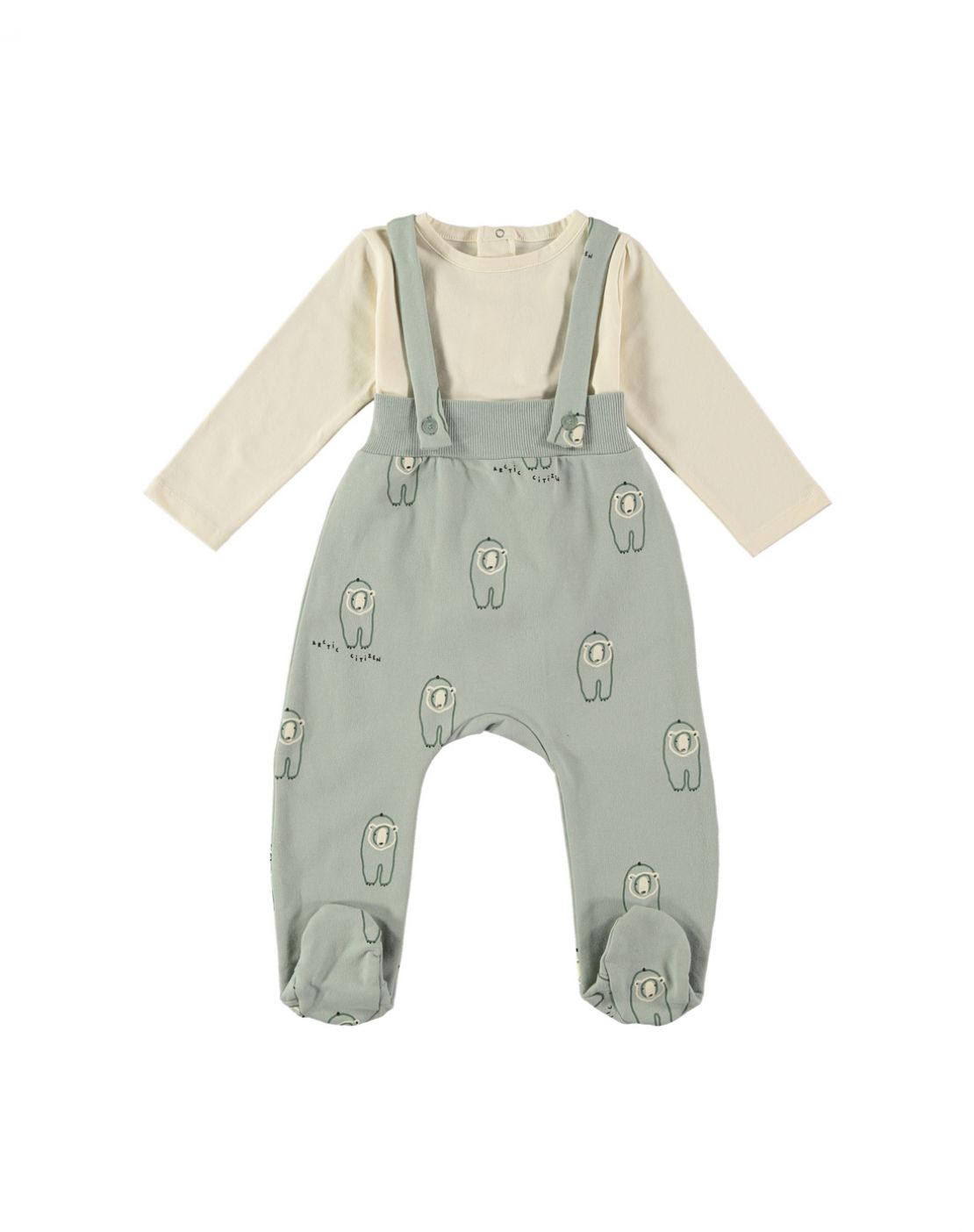 Peto + camiseta<br>ARCTIC VERDE