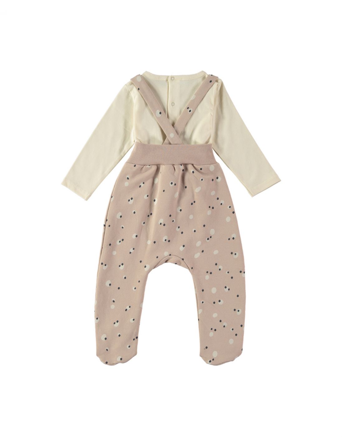 Peto + camiseta<br>SPOTS ROSA