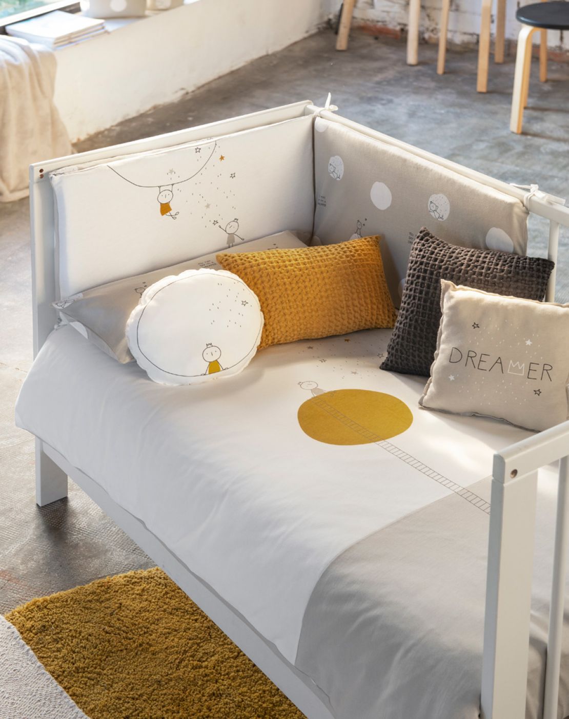 Set 2 cojines DREAMER GRIS