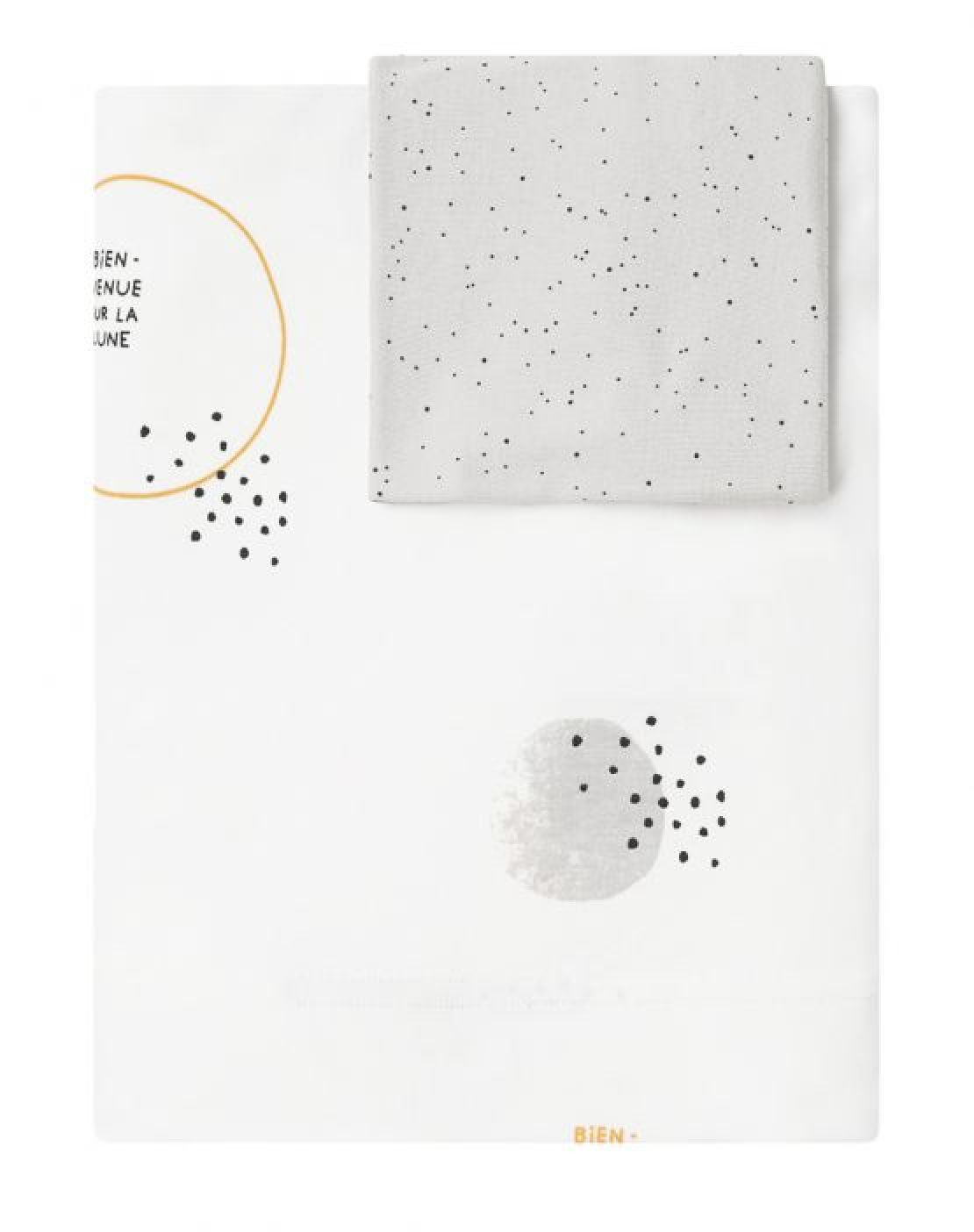 Juego de sábanas cuna NUIT BLANCO