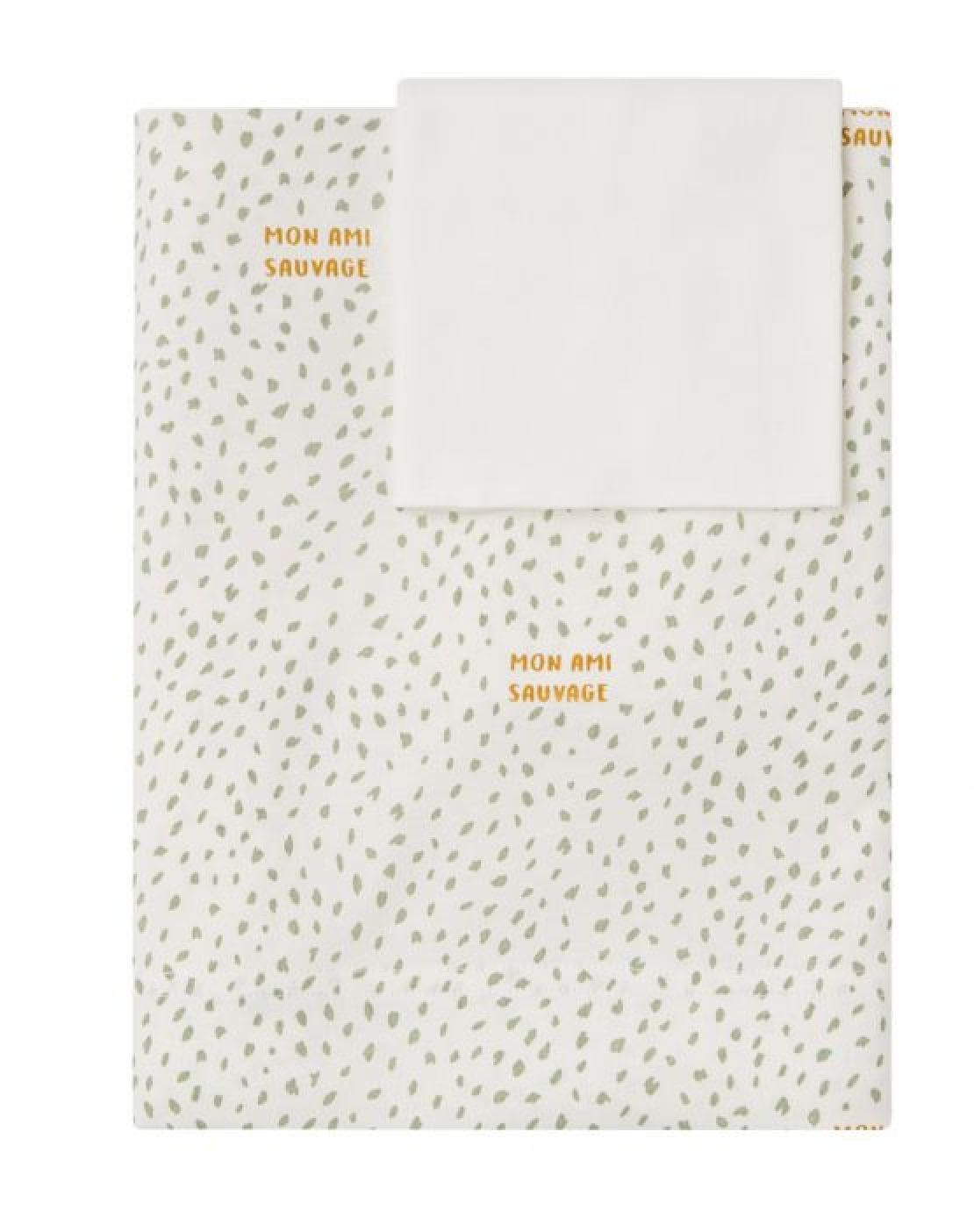 Juego de sábanas cuna SAUVAGE MINT