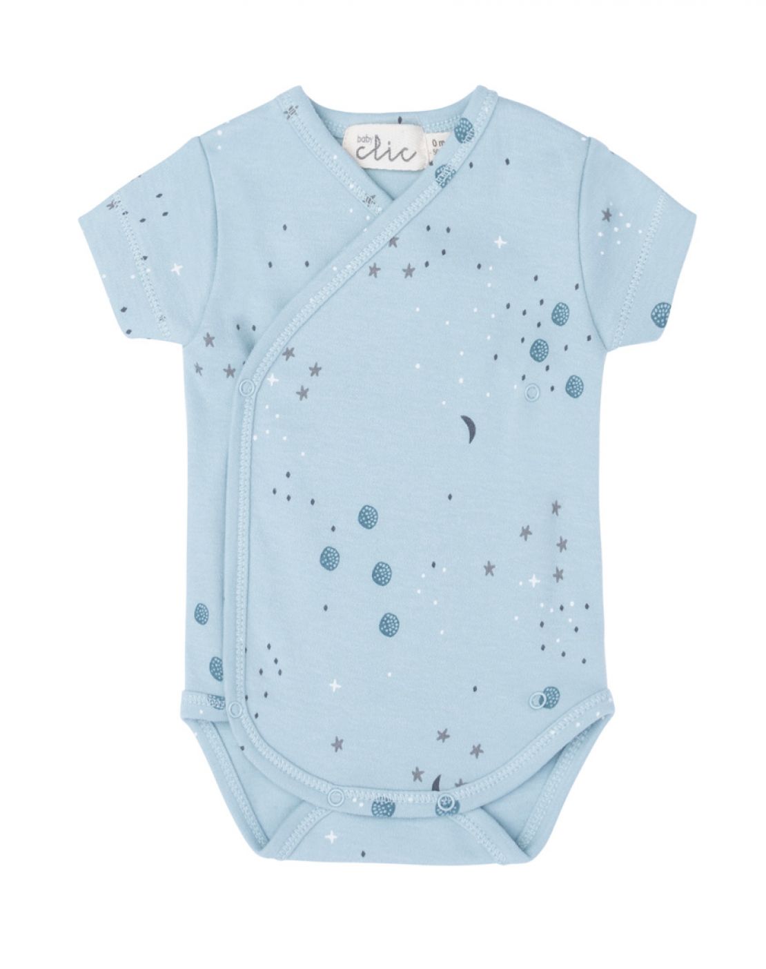 Body cruzado manga corta<br>COSMOS MINT