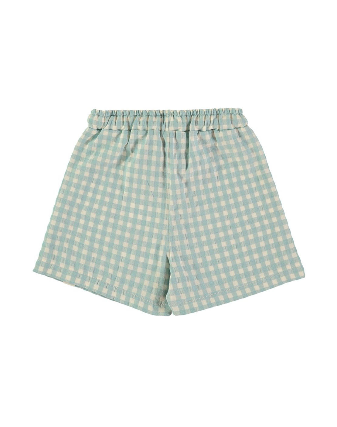Shorts<br>CHECKS AQUA