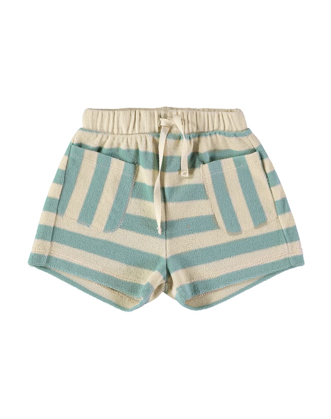 Shorts<br>Stripes Aqua