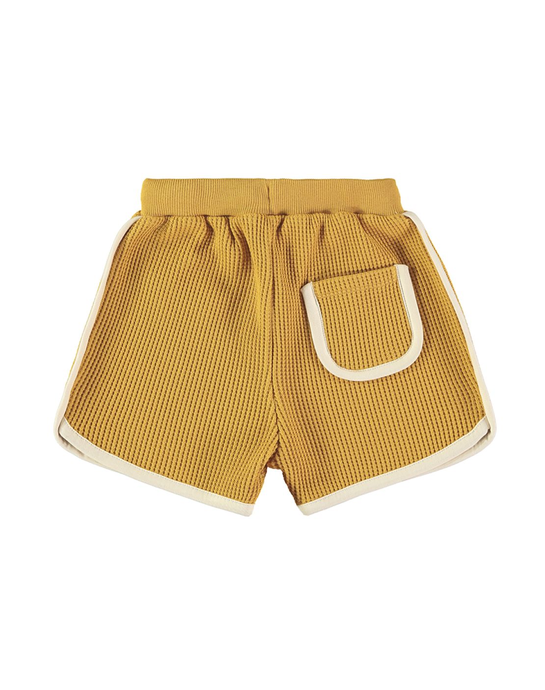 Shorts<br>Waffle Mustard