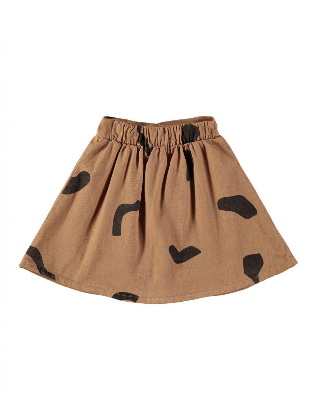 Falda ABSTRACT CARAMEL