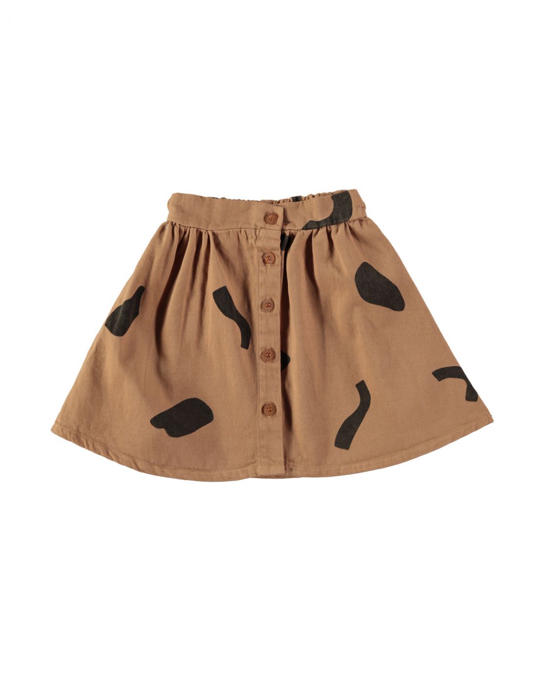Falda ABSTRACT CARAMEL