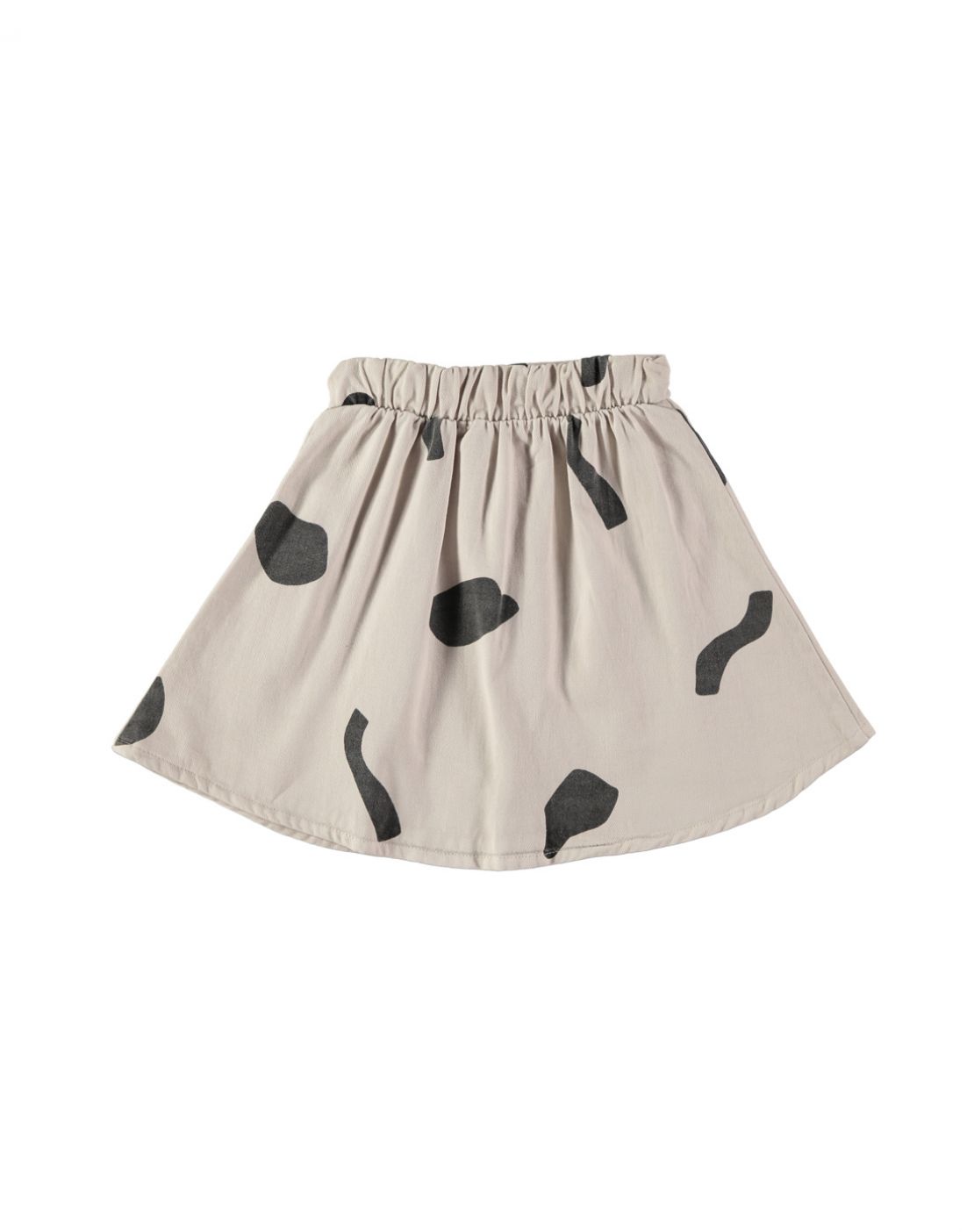 Falda ABSTRACT GRIS SIBERIA