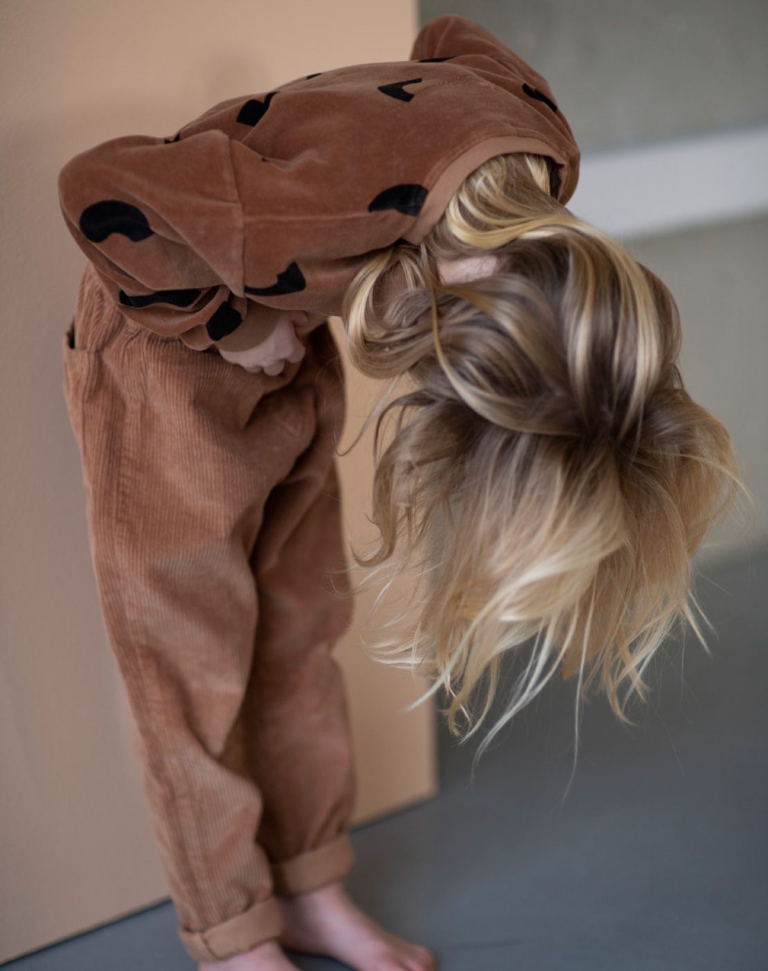 Sudadera ABSTRACT CARAMEL