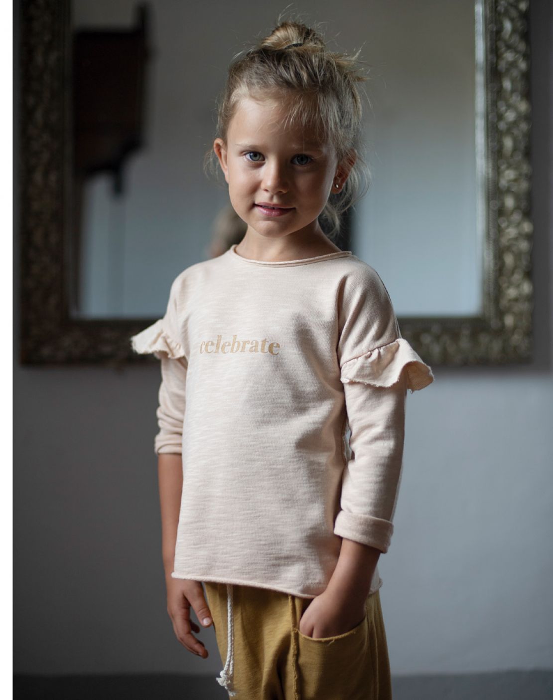 Sudadera CELEBRATE ROSA VINTAGE