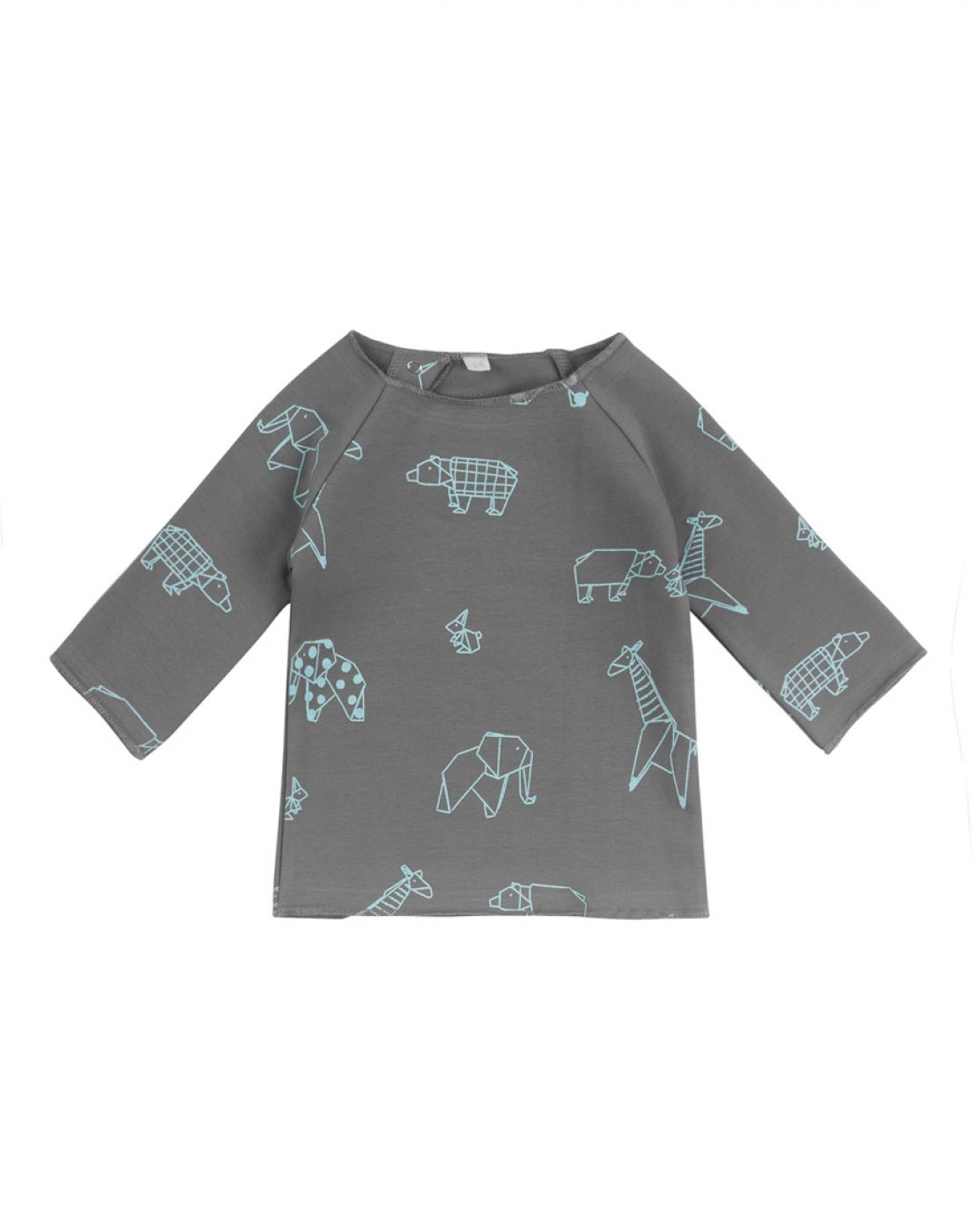 Sudadera ORIGAMI TURQUESA