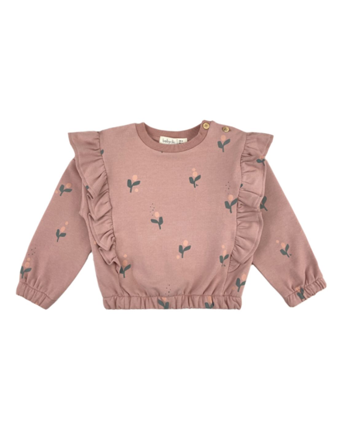 Sudadera<br>FLOR VINTAGE PINK