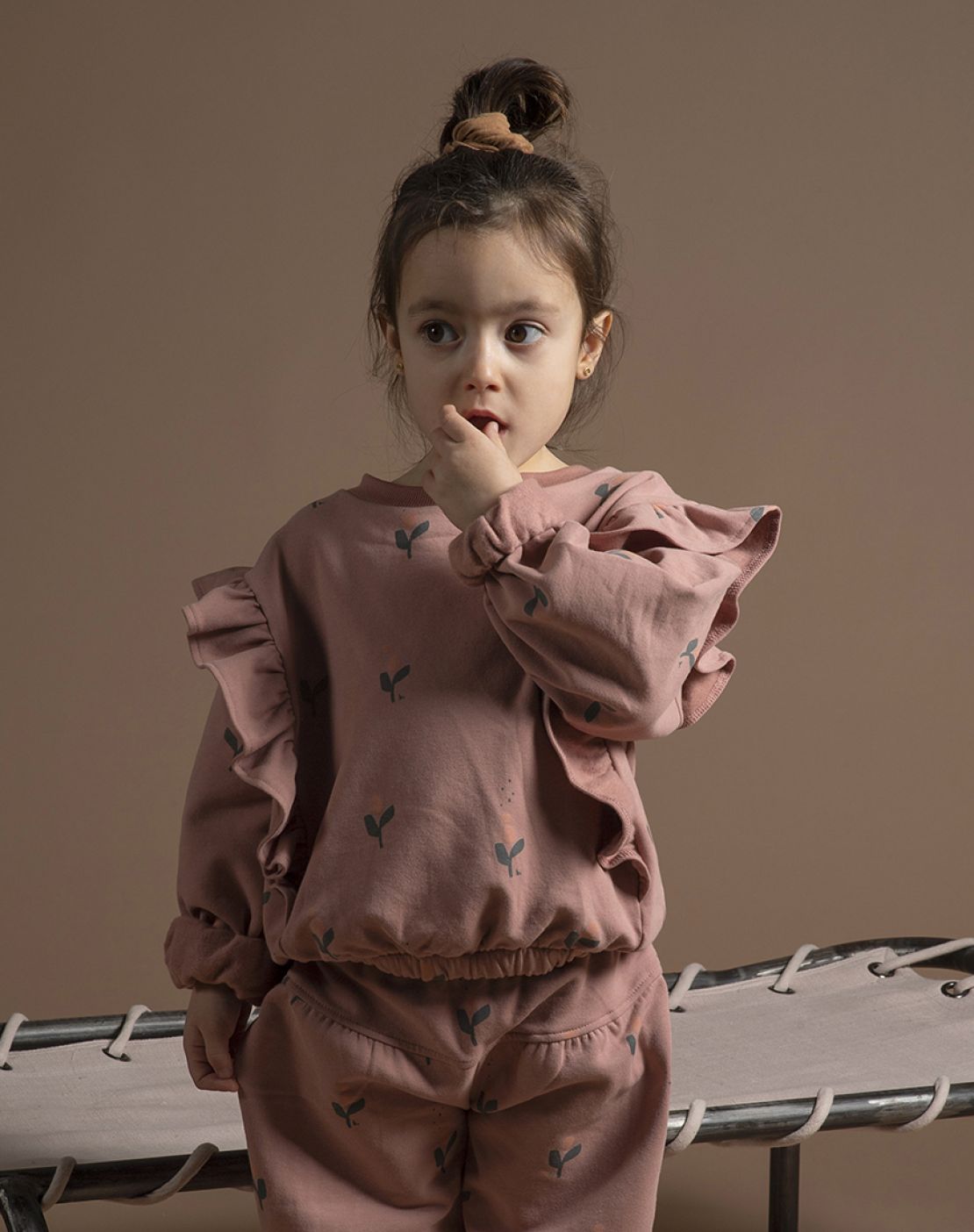 Sudadera<br>FLOR VINTAGE PINK