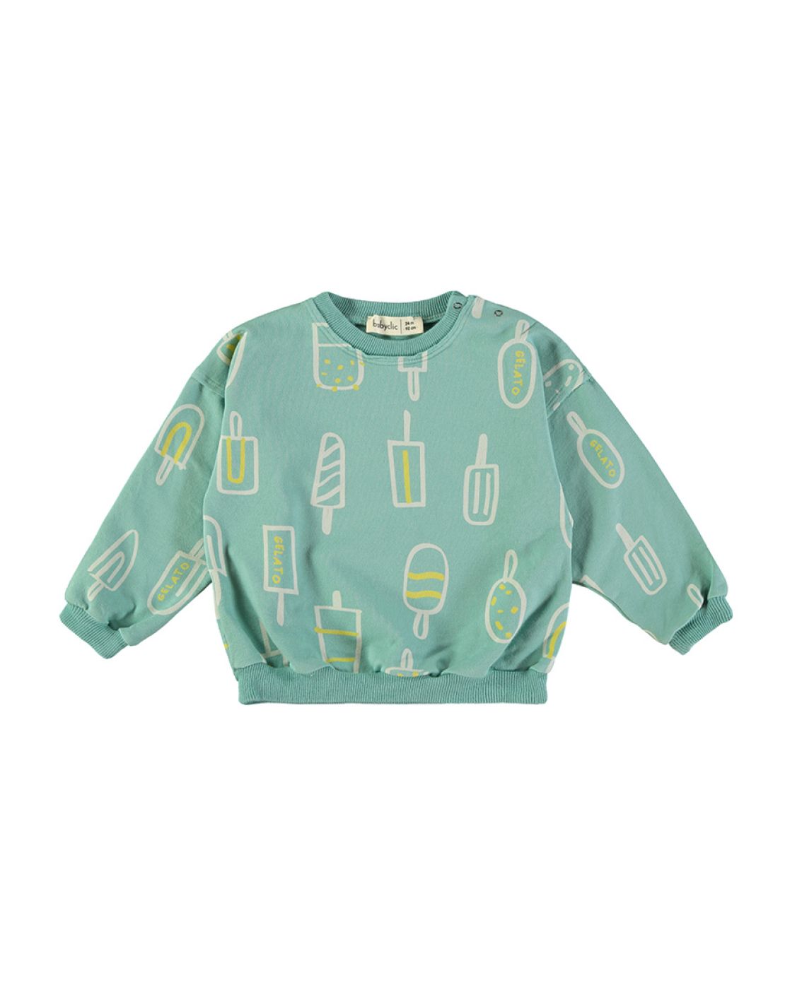 Sweatshirt<br>GELATO GREEN