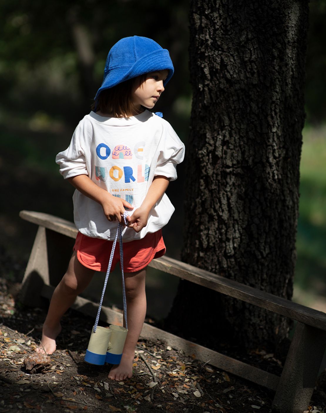 Sudadera<br>ONE WORLD WHITE