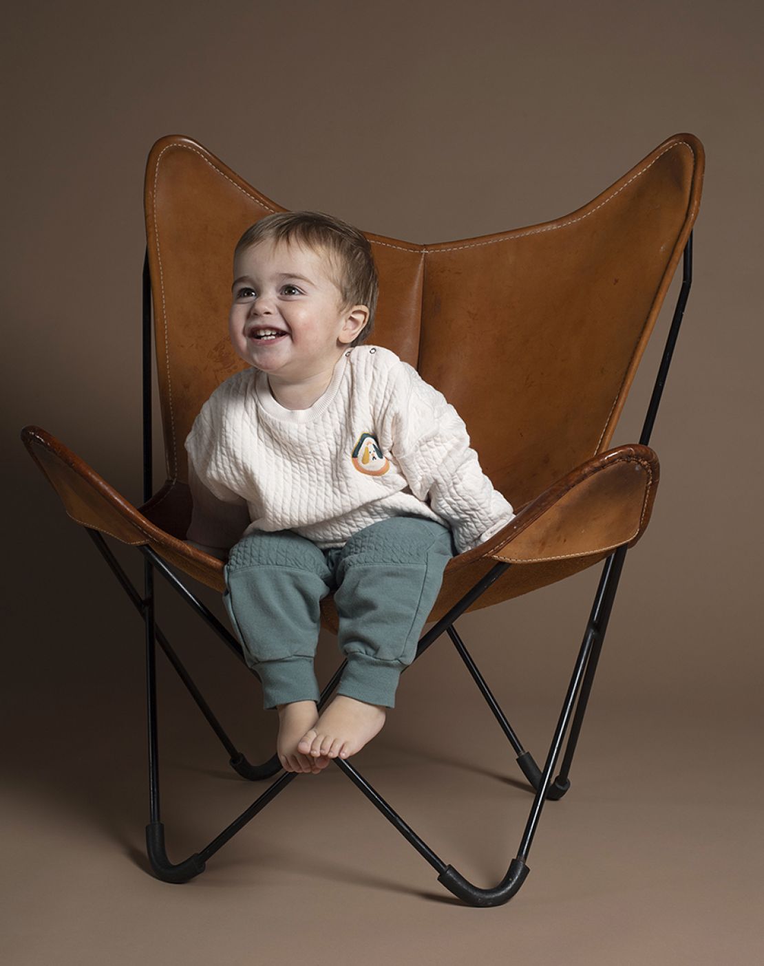 Sudadera<br>QUILTED ECRU