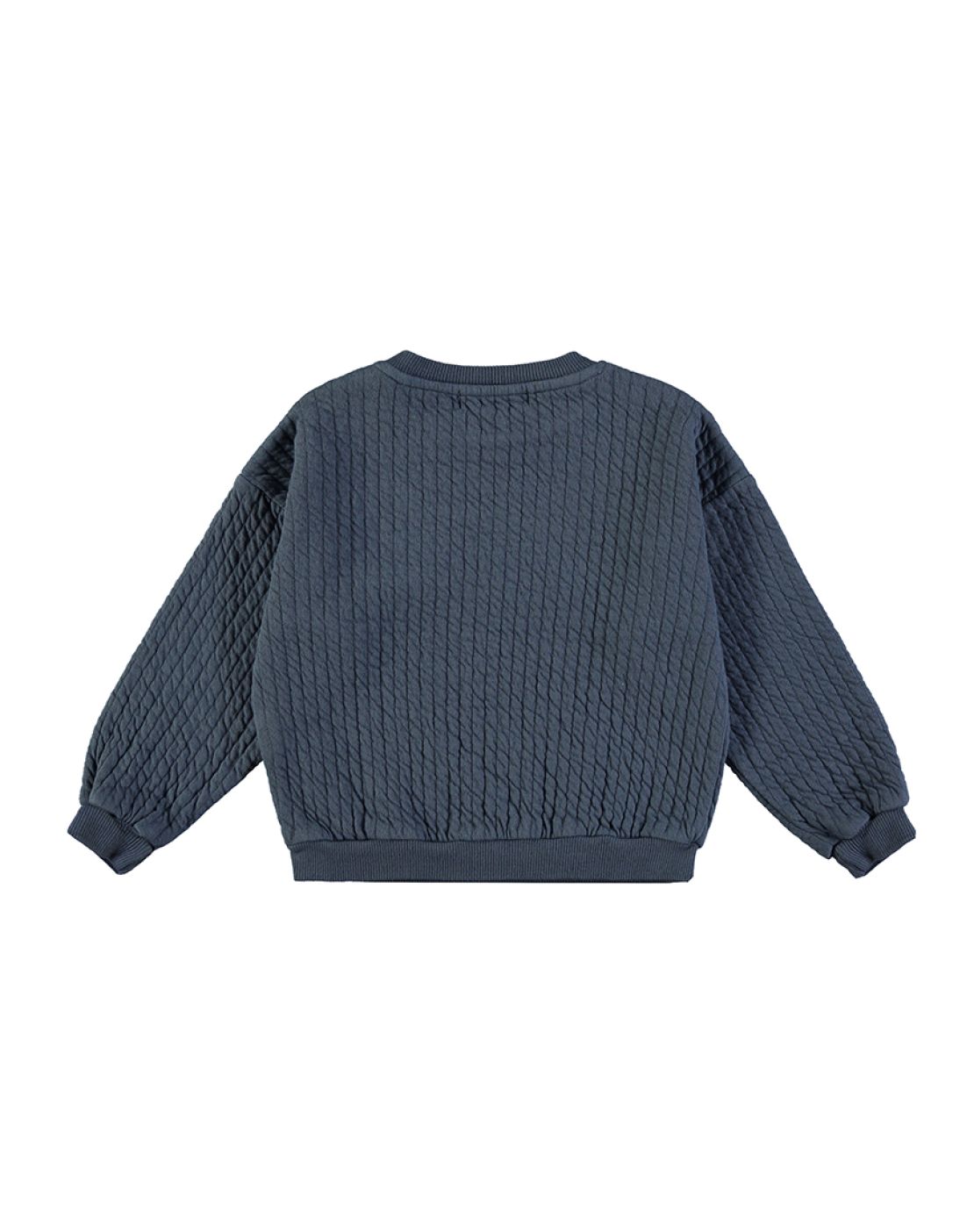 Sudadera<br>QUILTED NIGHT BLUE