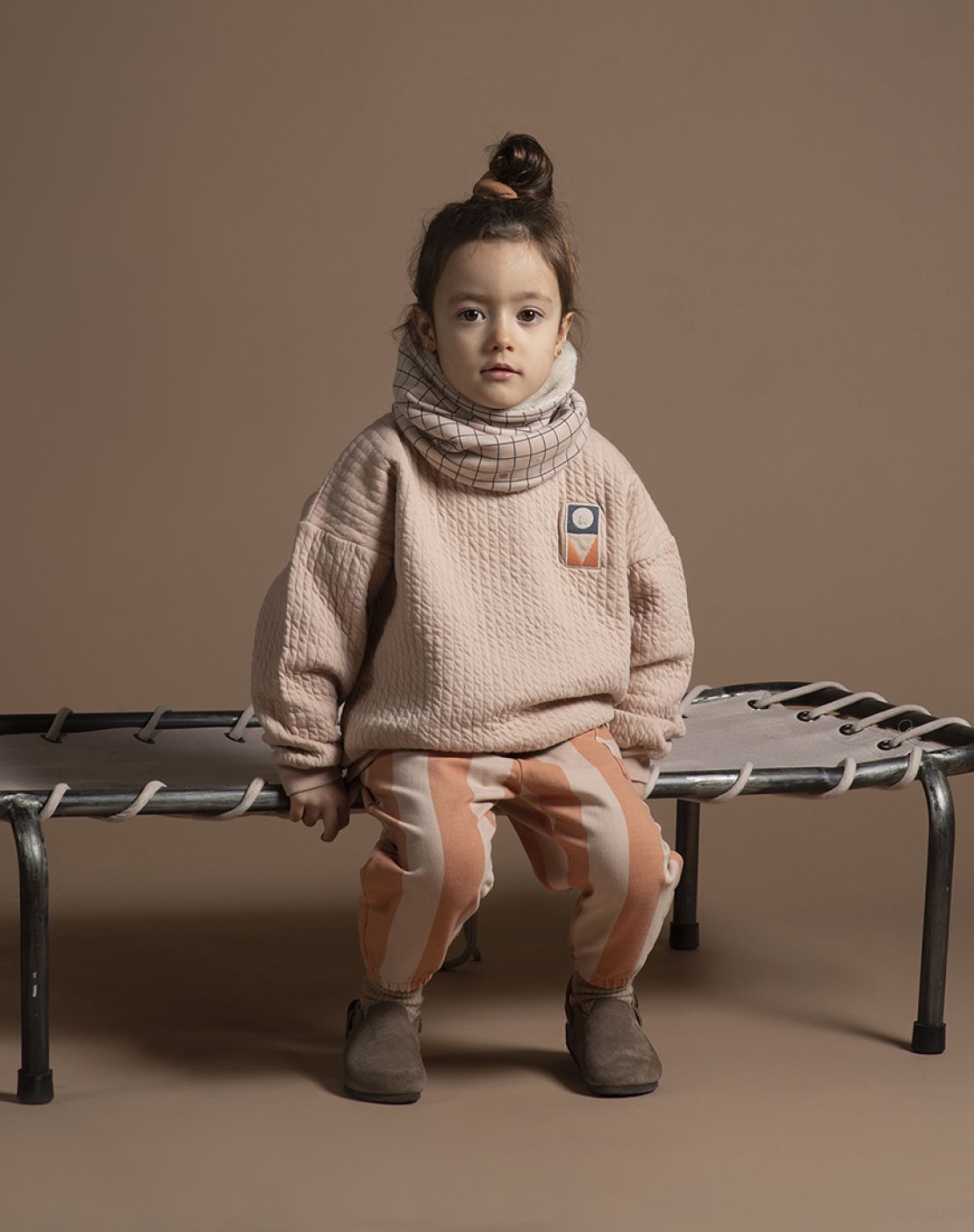 Sudadera<br>QUILTED NUDE