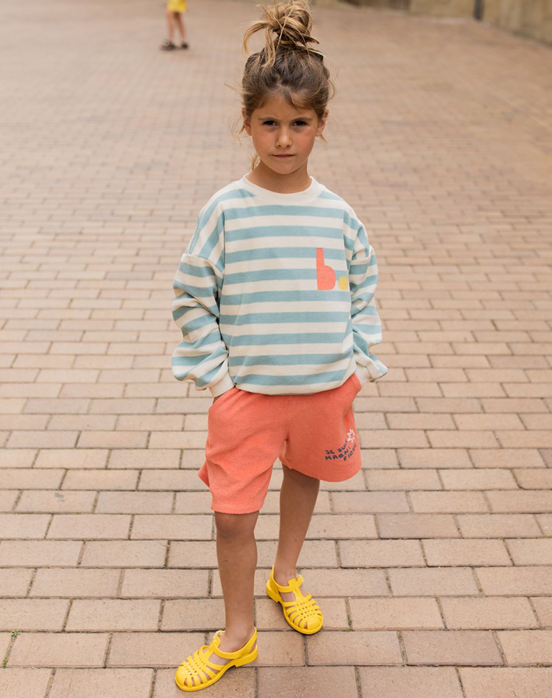 Sudadera<br>Stripes Aqua