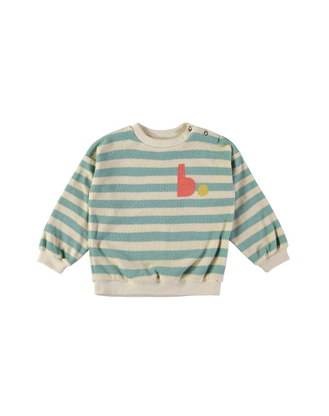 Sudadera<br>Stripes Aqua