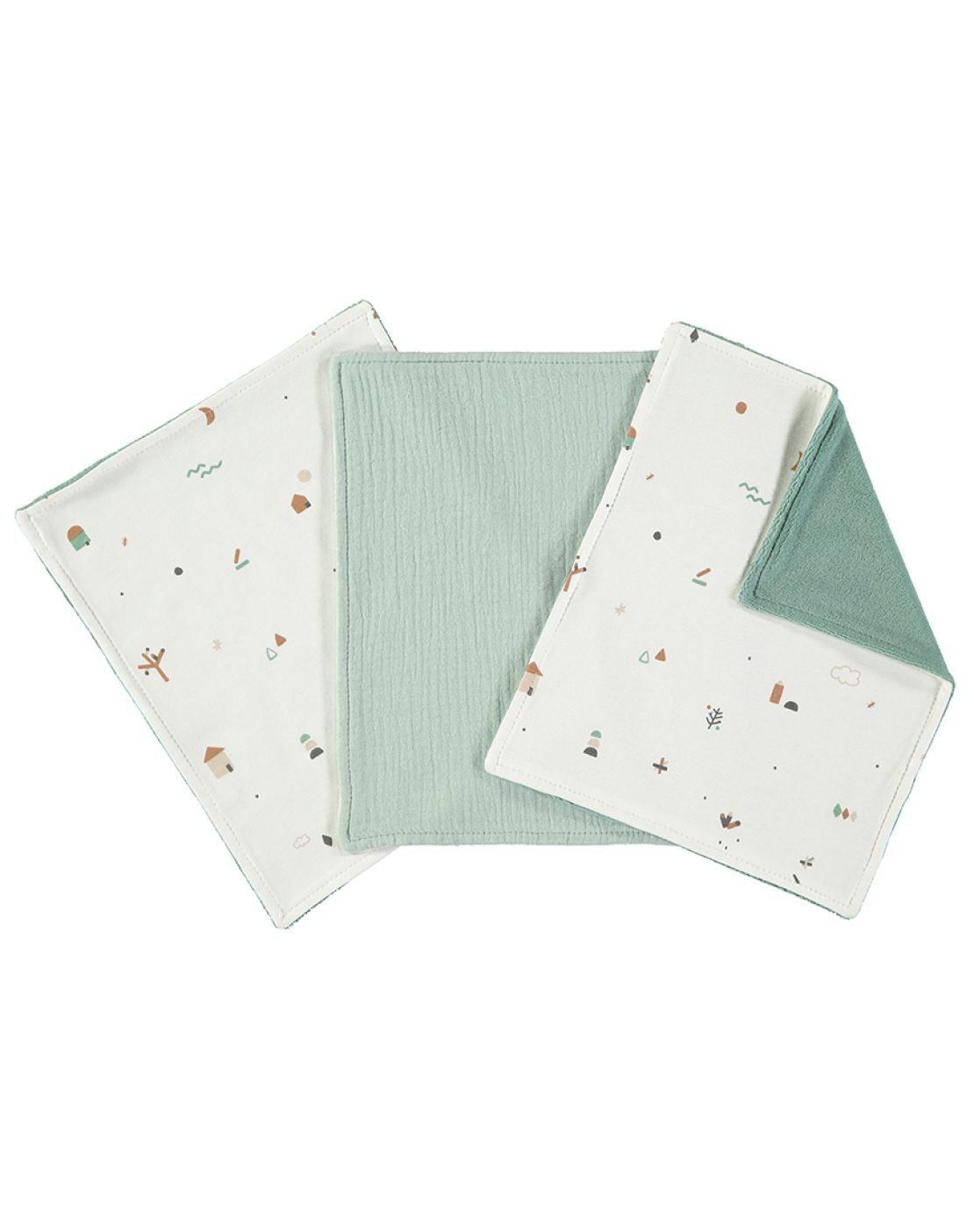 Toallitas Pack de 3 unidades<br>FOREST