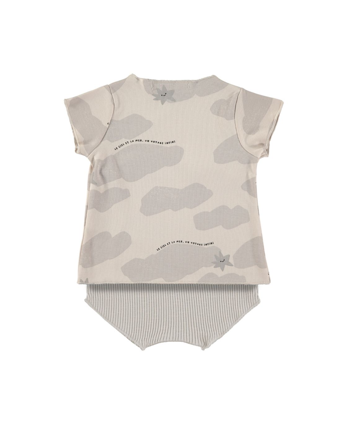 Top + culotte<br>CIEL BEIGE