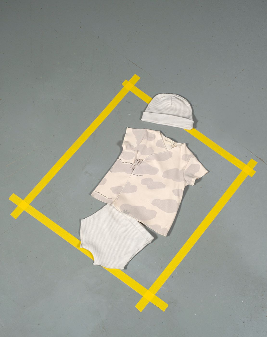 Top + culotte<br>CIEL BEIGE