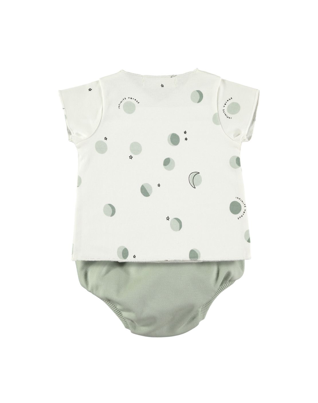 Top + culotte<br>LUNA GREEN