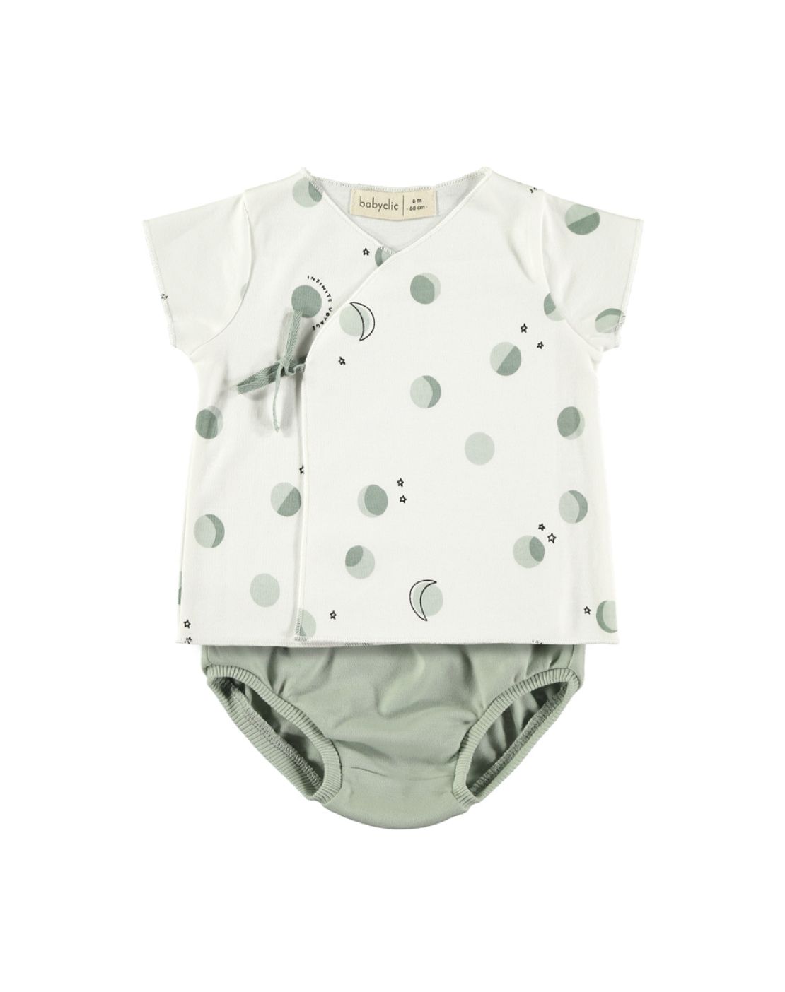 Top + culotte<br>LUNA GREEN