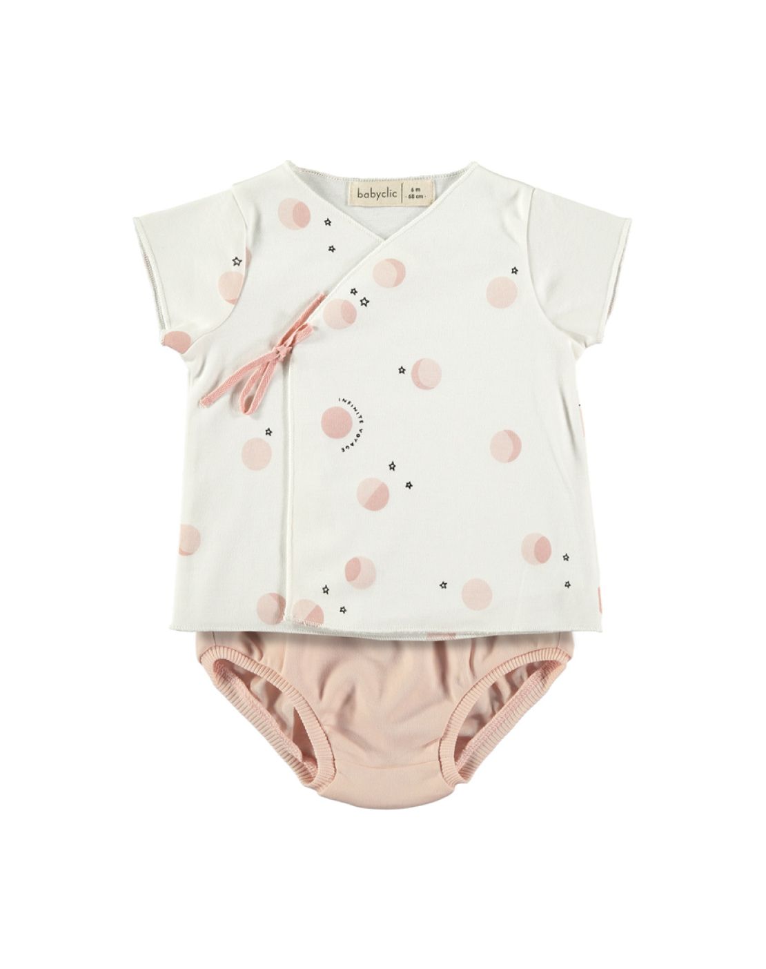 Top + culotte<br>LUNA PINK