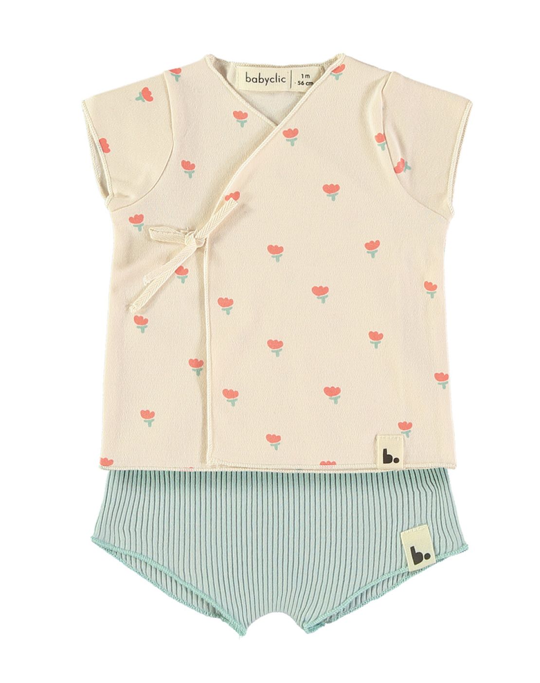 Top + culotte<br>POPPIES ECRU