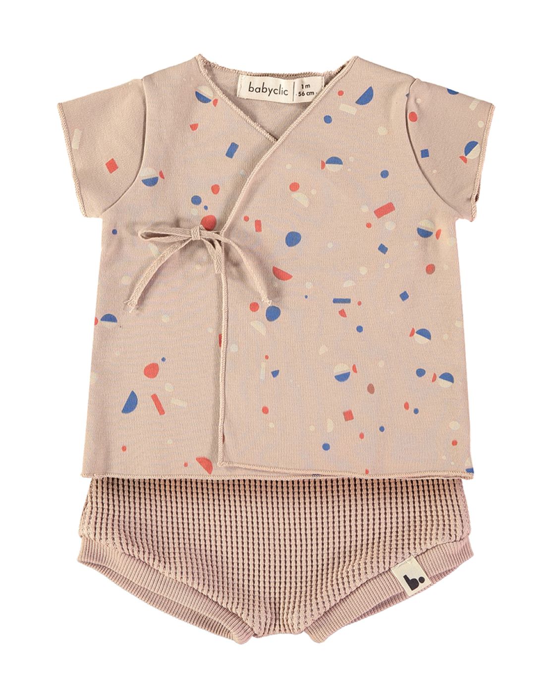 Top + culotte<br>Sardines Pink