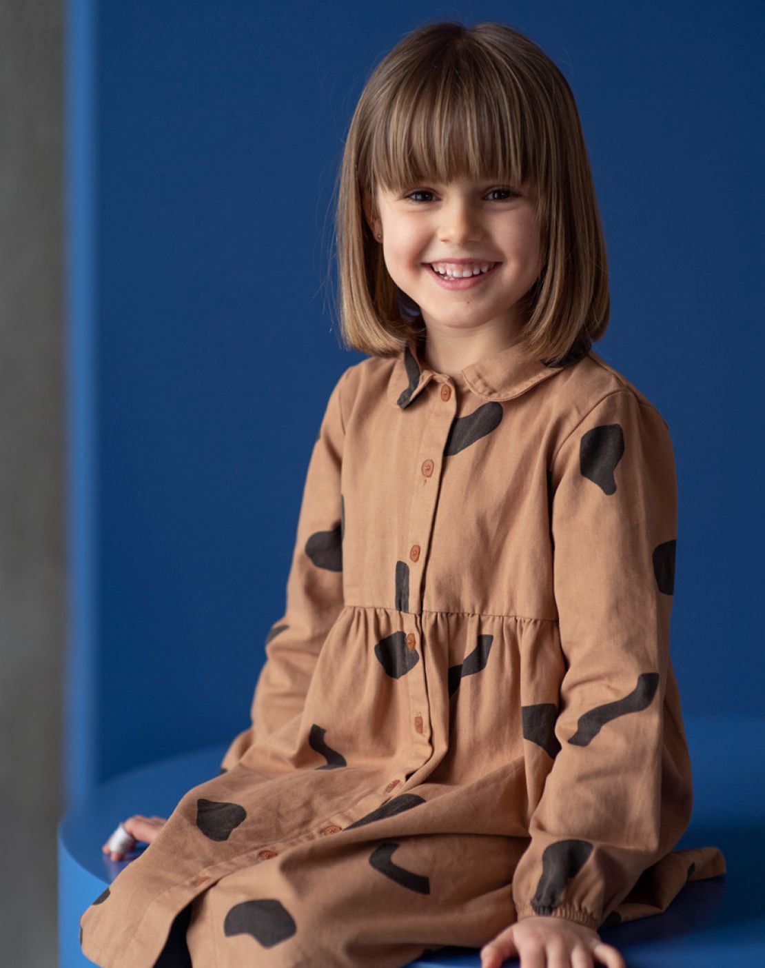 Vestido ABSTRACT CARAMEL