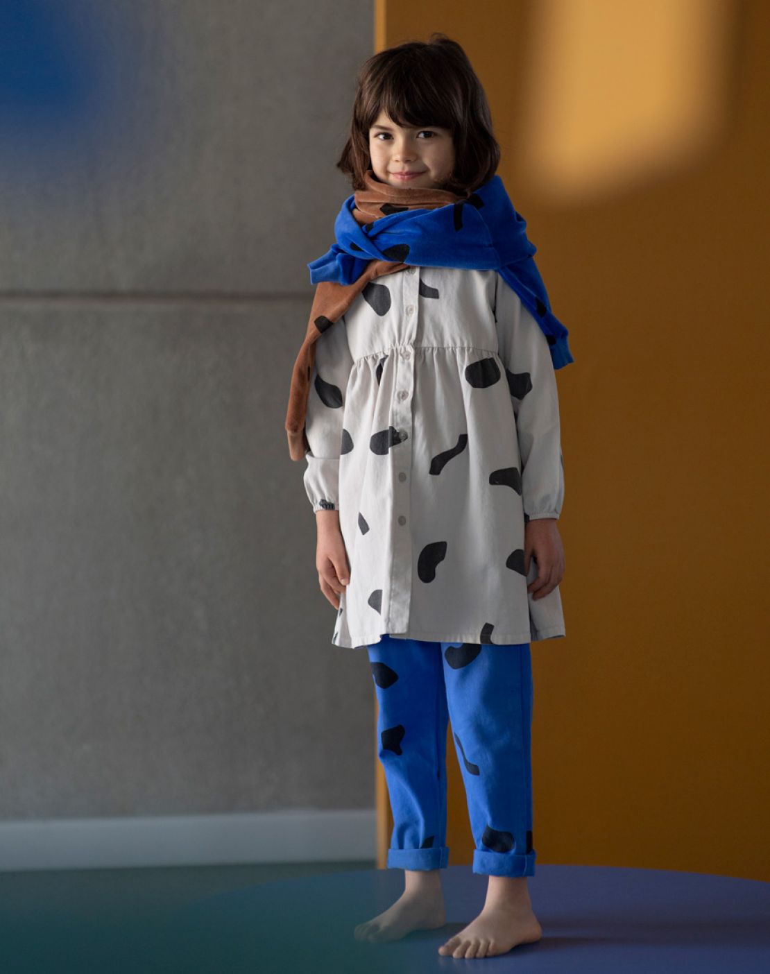 Vestido ABSTRACT GRIS SIBERIA