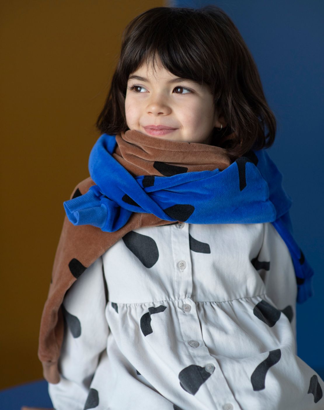 Vestido ABSTRACT GRIS SIBERIA